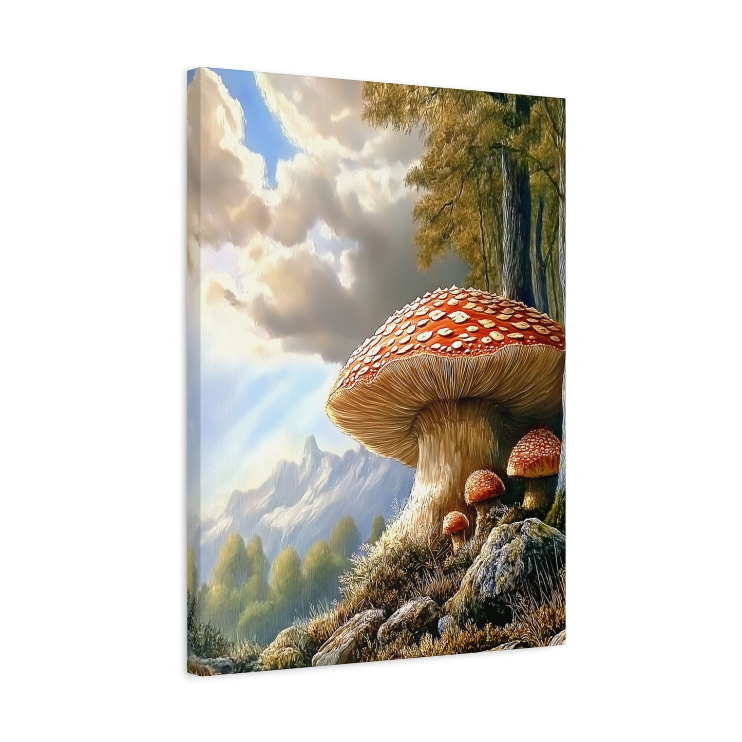 Canvas Print - Giant Mushrooms in the Rockies
