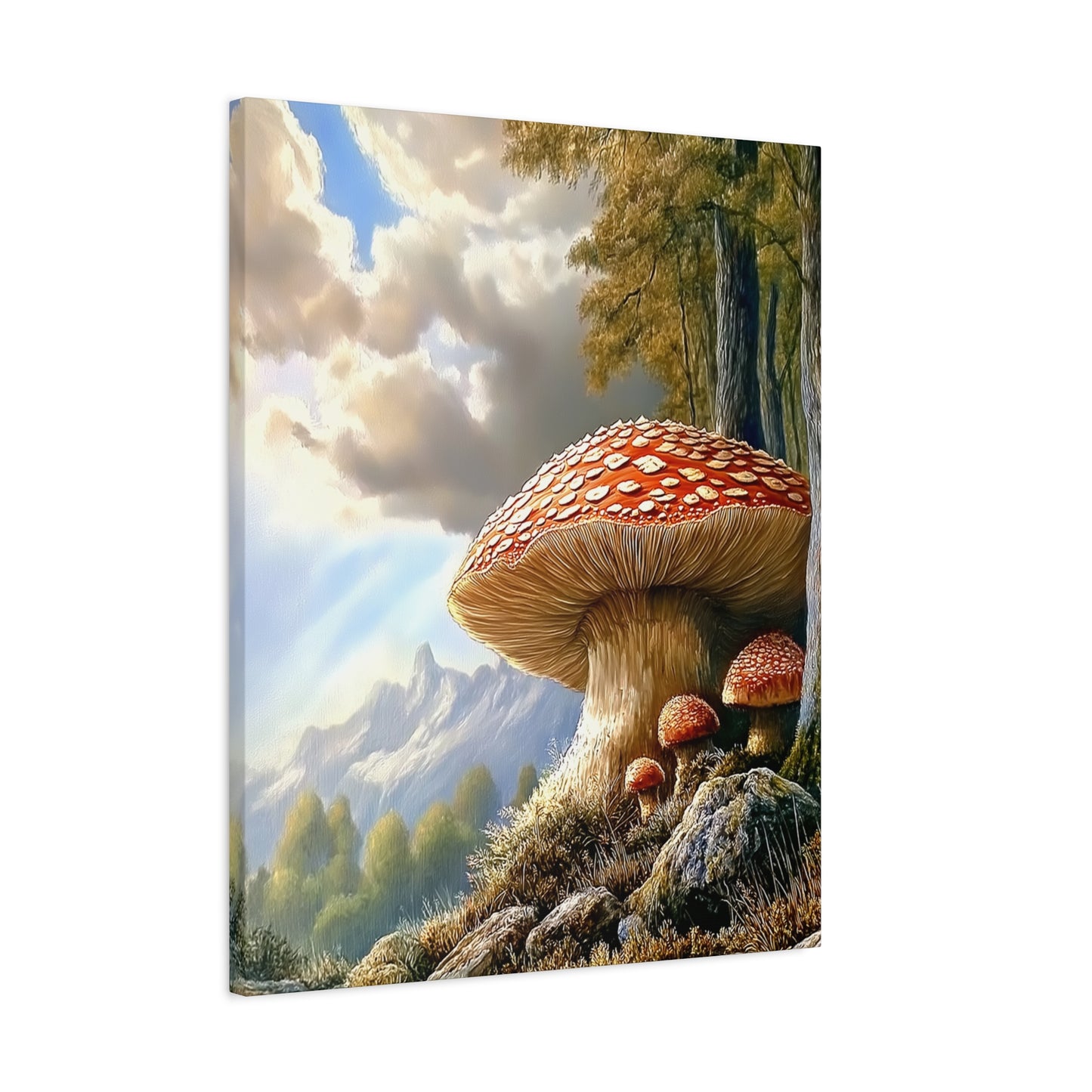 Canvas Print - Giant Mushrooms in the Rockies