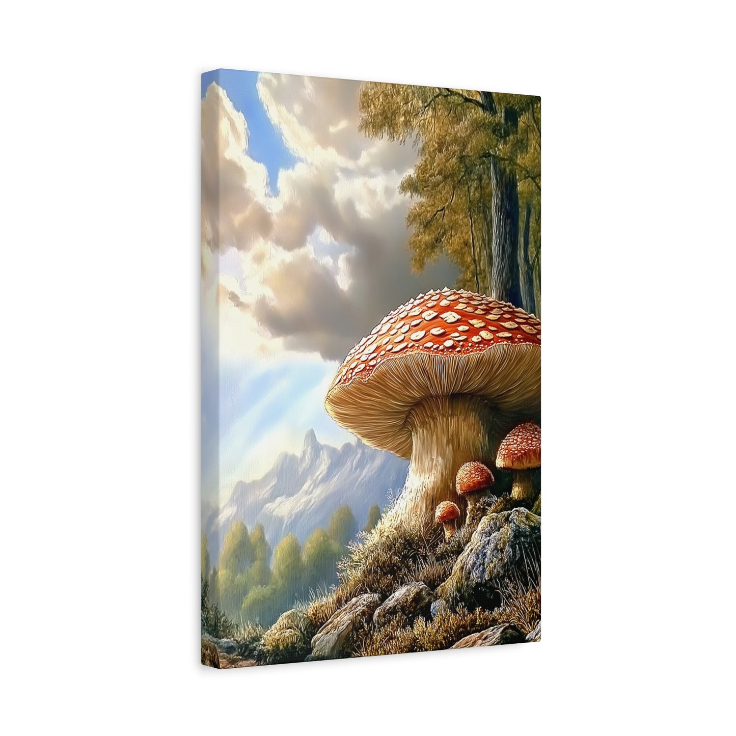 Canvas Print - Giant Mushrooms in the Rockies