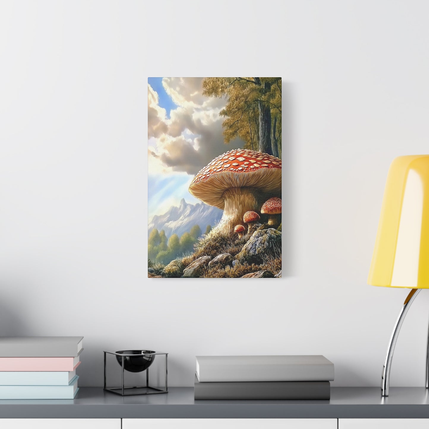 Canvas Print - Giant Mushrooms in the Rockies
