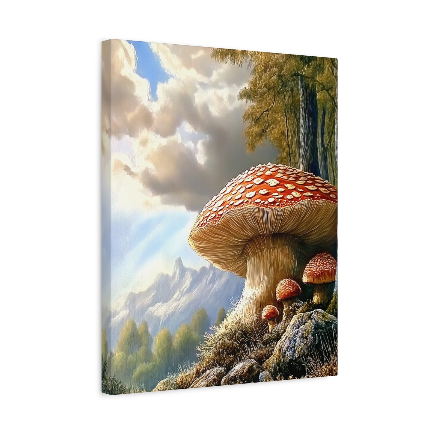 Canvas Print - Giant Mushrooms in the Rockies