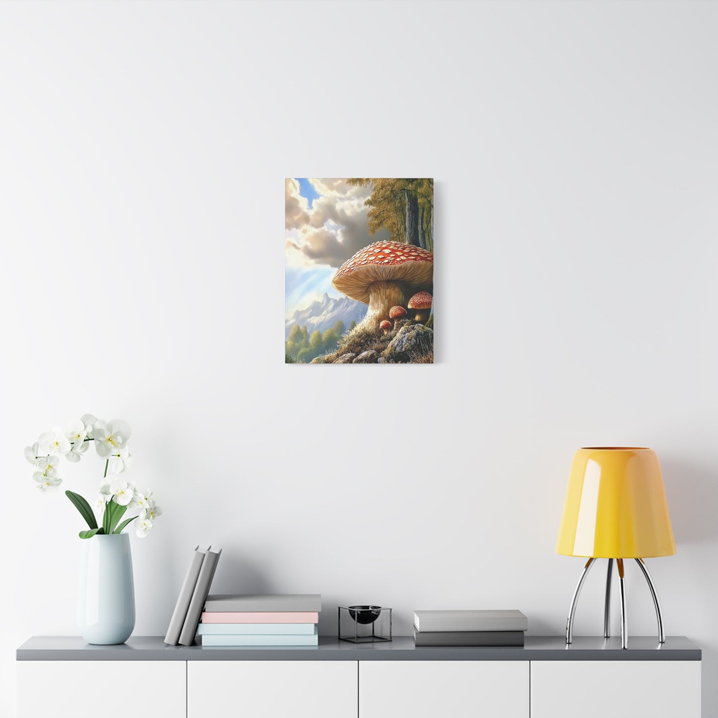 Canvas Print - Giant Mushrooms in the Rockies