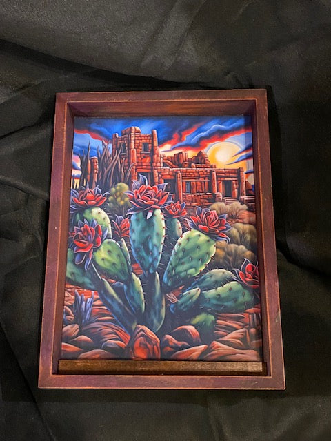 Vibrant Cactus Boxed Art