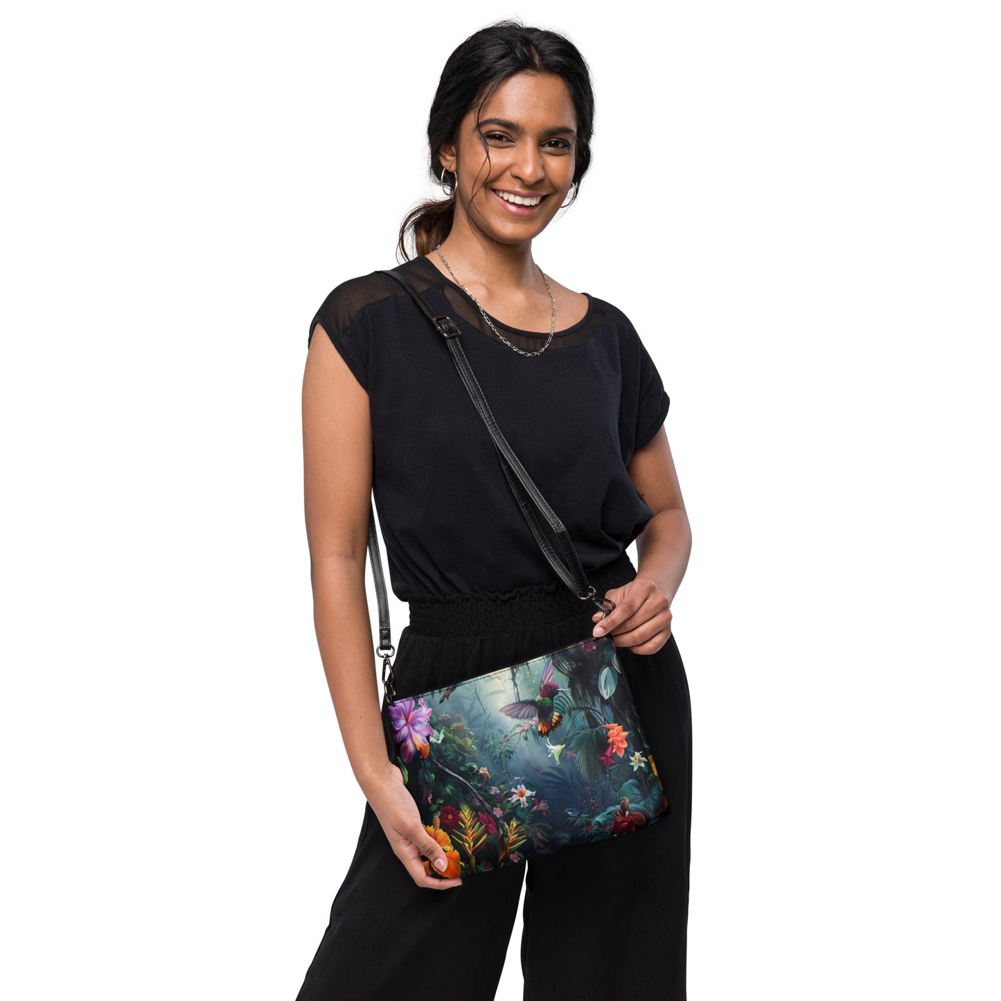 Forest Wild Flowers Crossbody bag