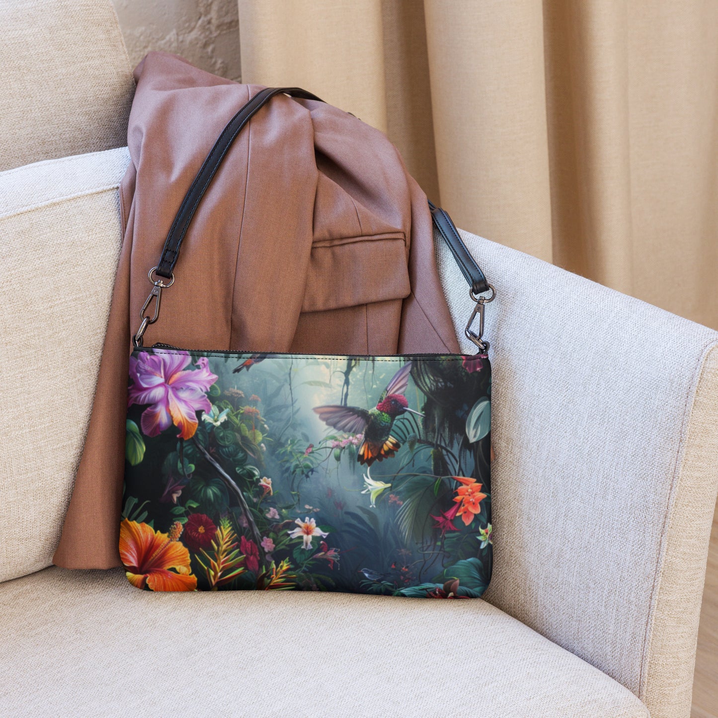 Forest Wild Flowers Crossbody bag