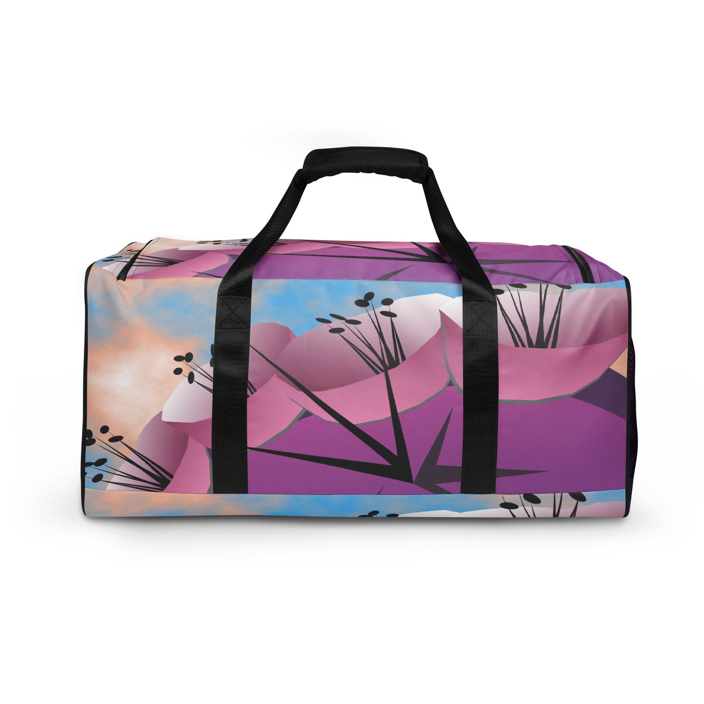 Cacti Purple Duffle bag