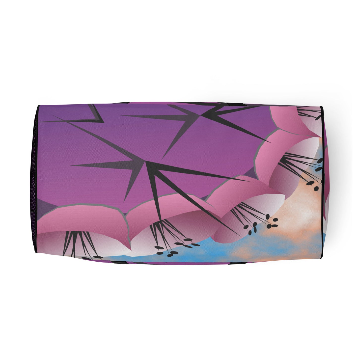 Cacti Purple Duffle bag