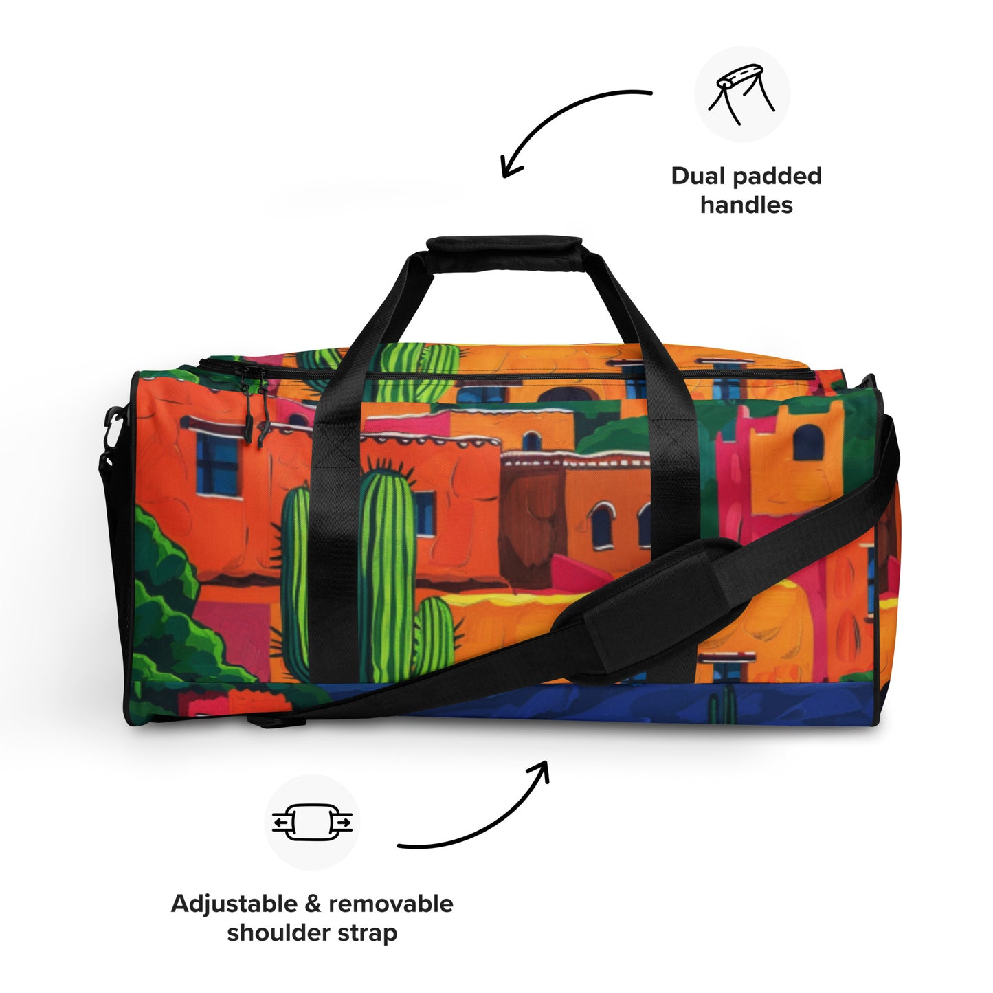 Santa Fe Street Duffle bag