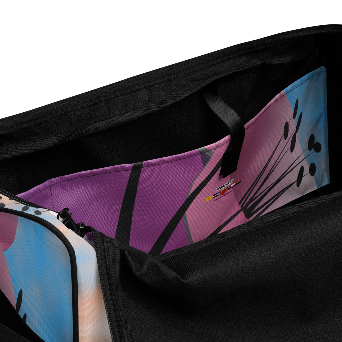 Cacti Purple Duffle bag