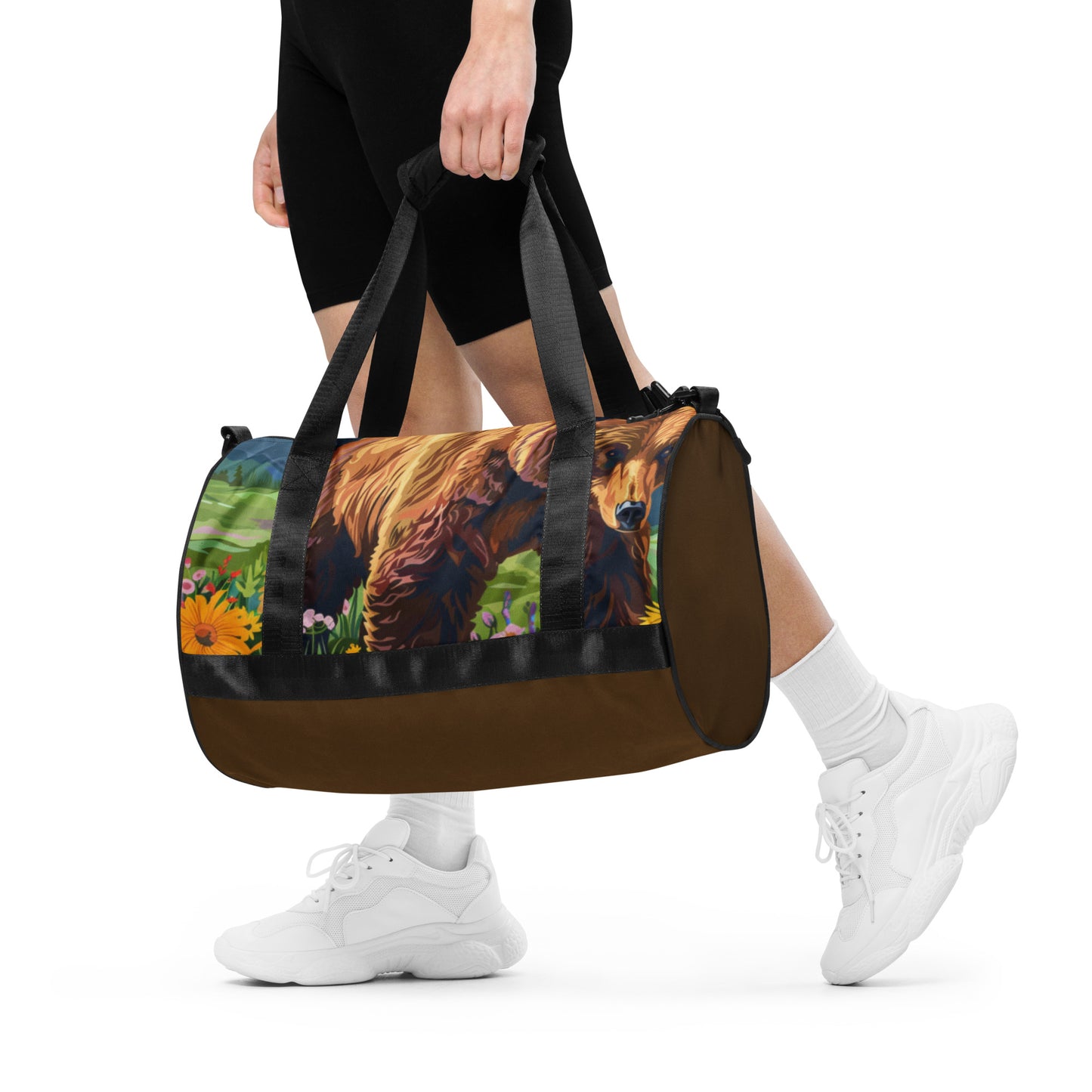 Brown Bear 5a gym bag