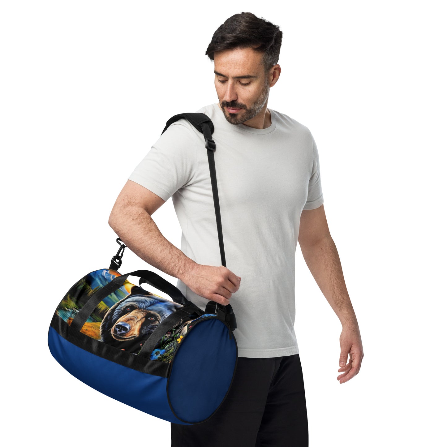 Black Bear Mts gym bag