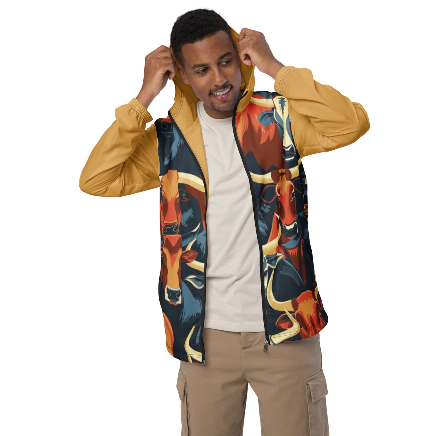 Many Longhorns Men’s windbreaker
