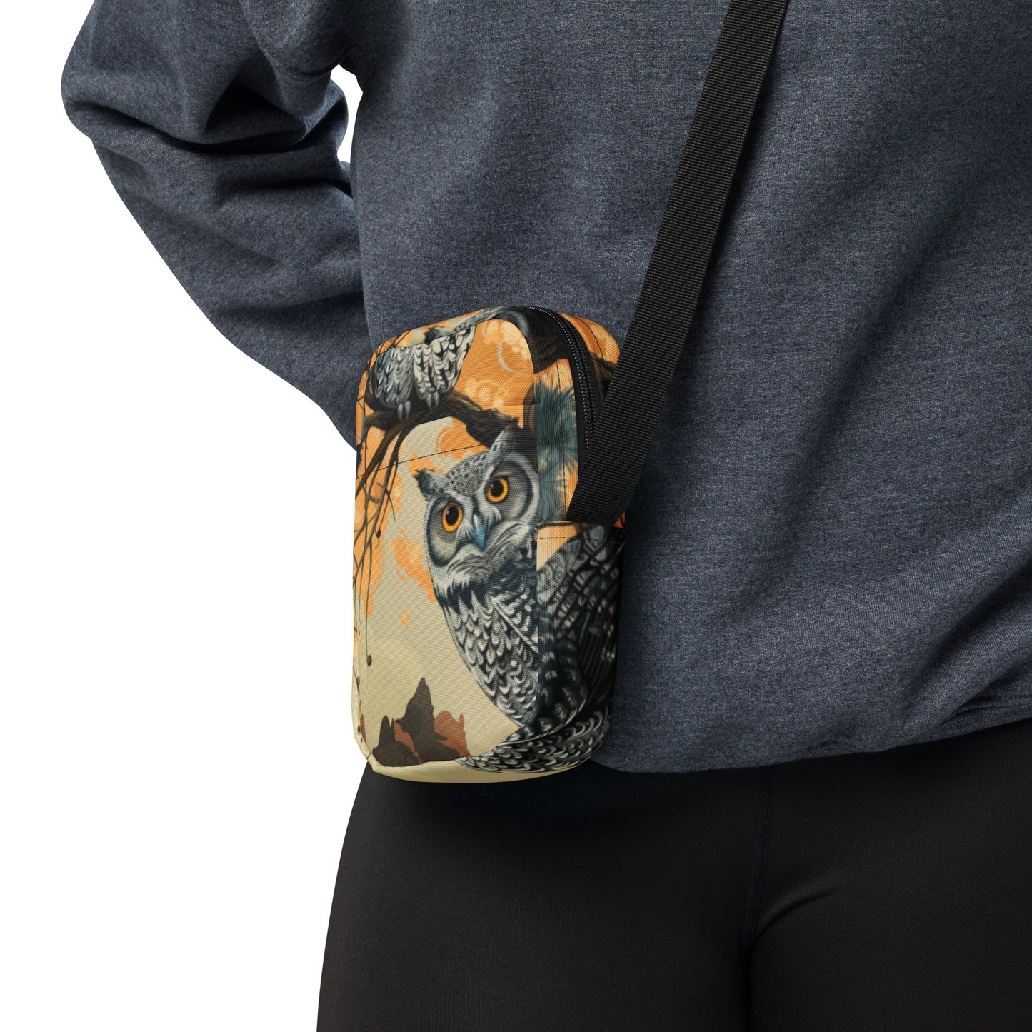 Owl 2 Utility crossbody bag