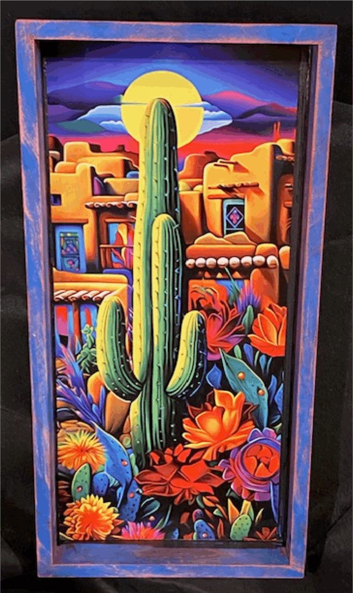 Cacti Moon Boxed Art