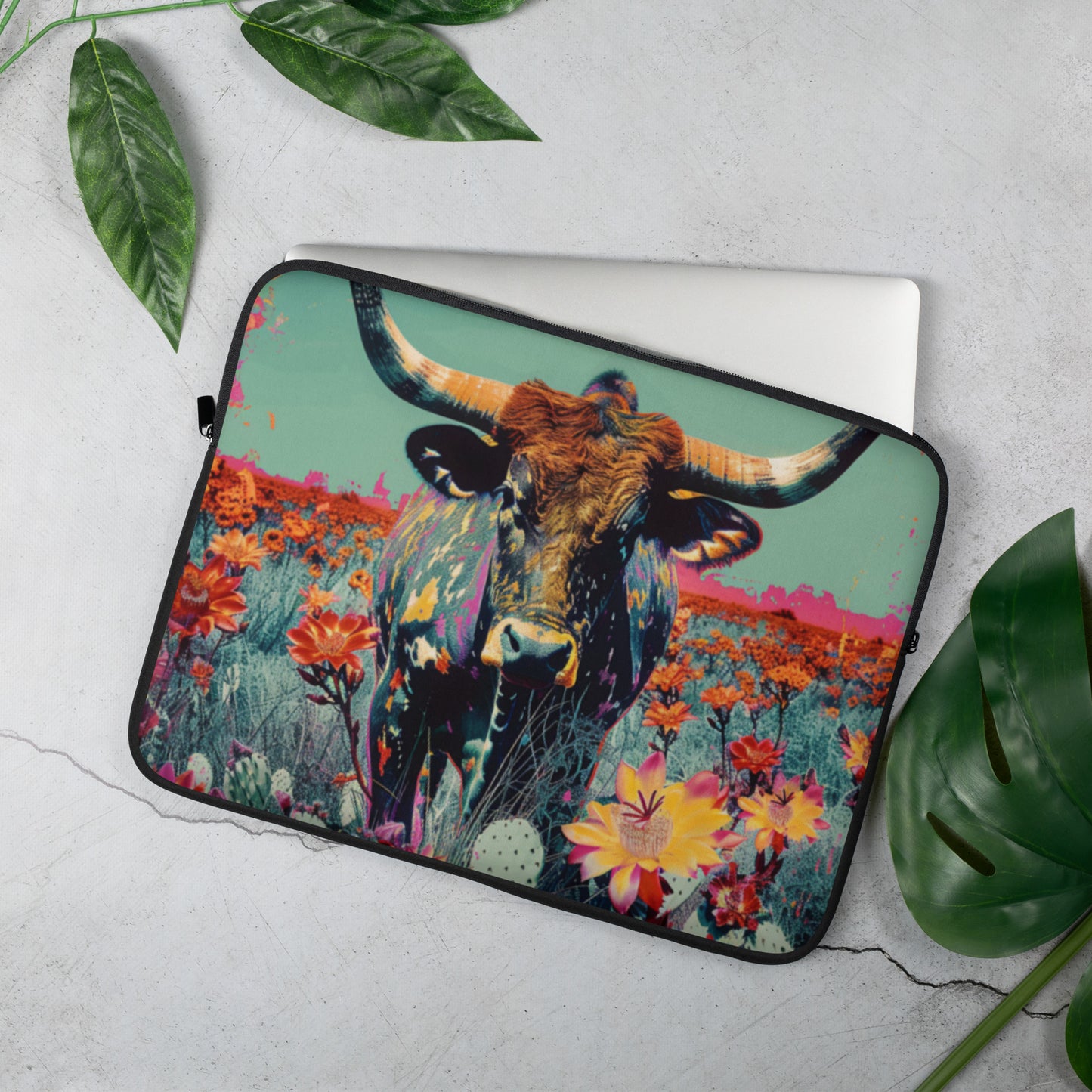 Long Horn Laptop Sleeve