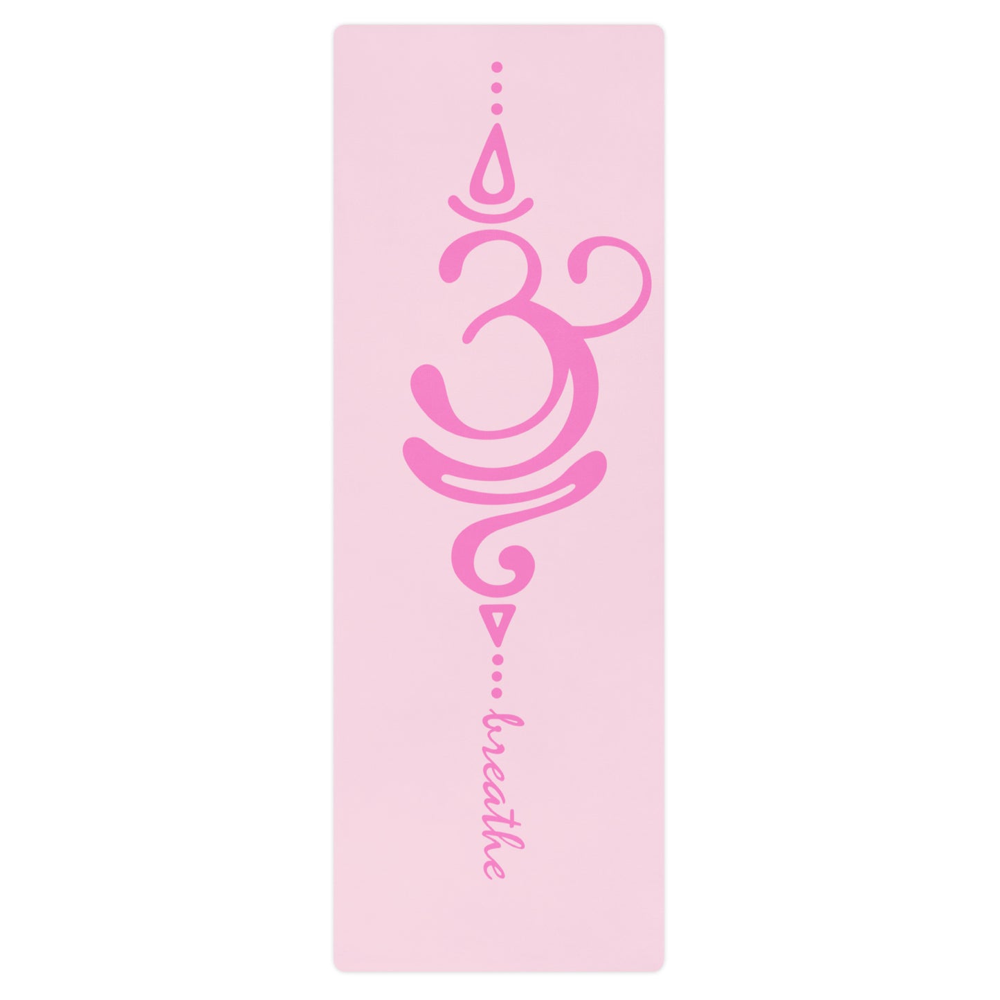 Pink Breathe Yoga mat