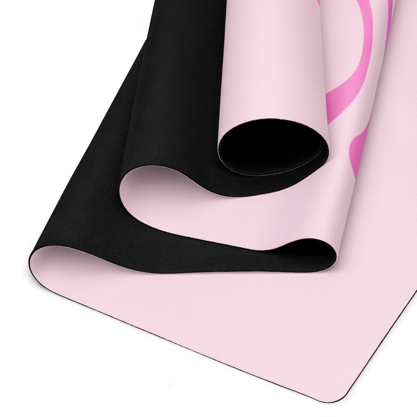 Pink Breathe Yoga mat