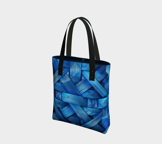 Blue Weave 4 Tote