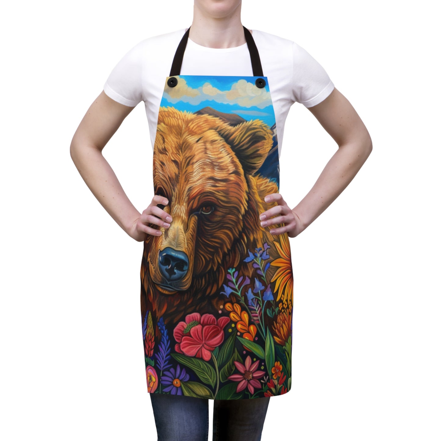 Brown Bear Apron