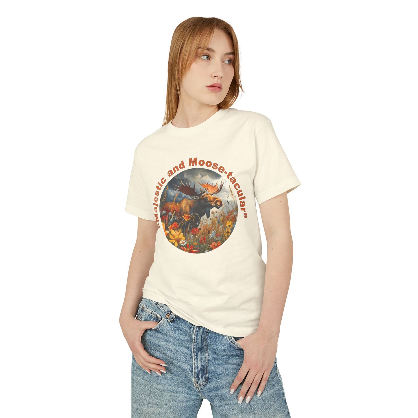 Moose Unisex Tee - Majestic Moose Design