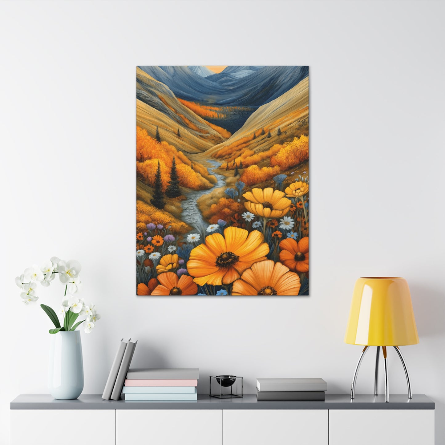 Canvas Gallery Wraps - Rocky Mountain Valley #2