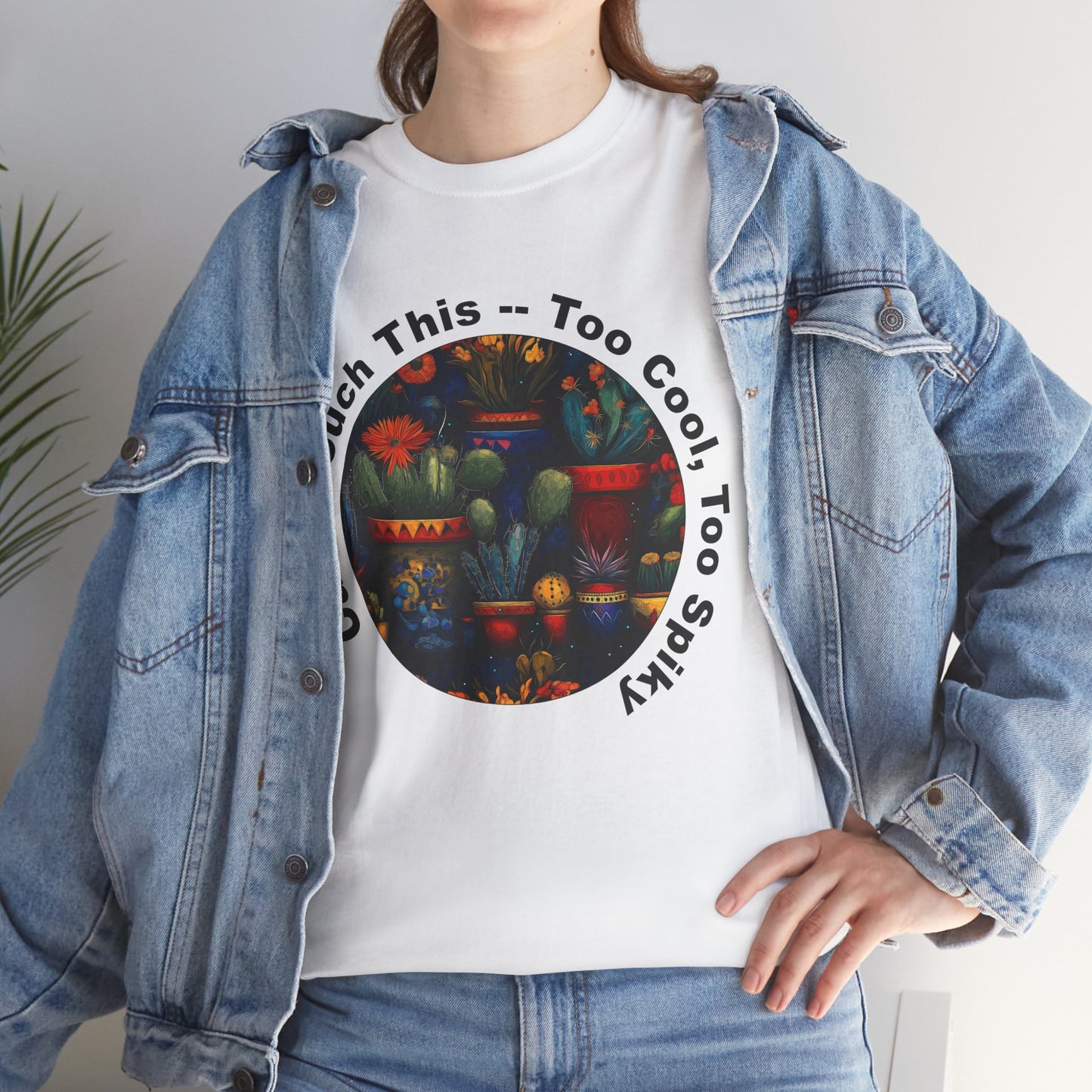 T-Shirt - Cacti Too Cool Graphic Unisex Tee