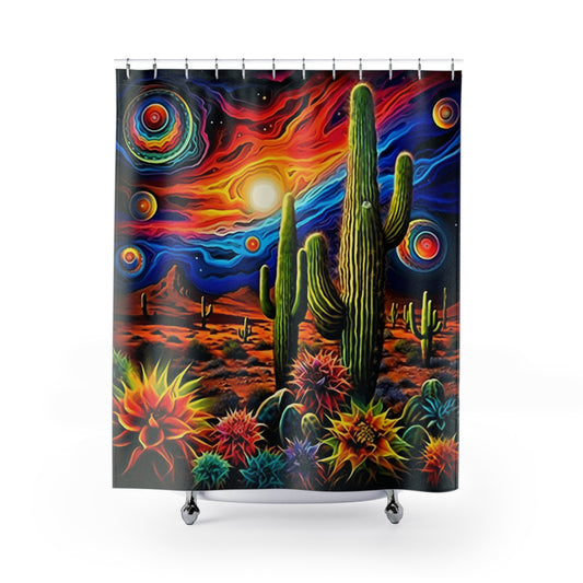 Sag Sky 3 Shower Curtain