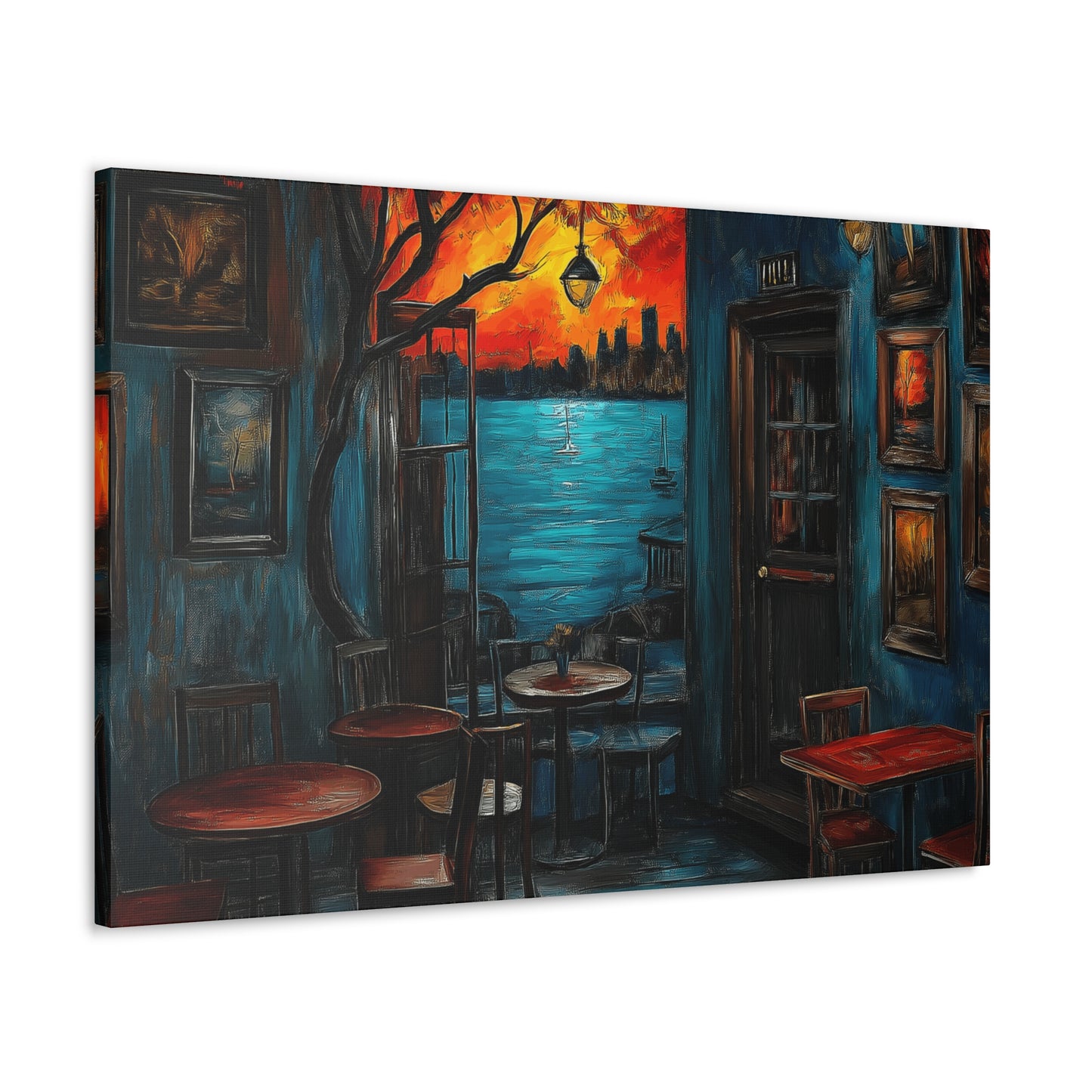 Canvas Gallery Wraps - Sunset Ablaze #4