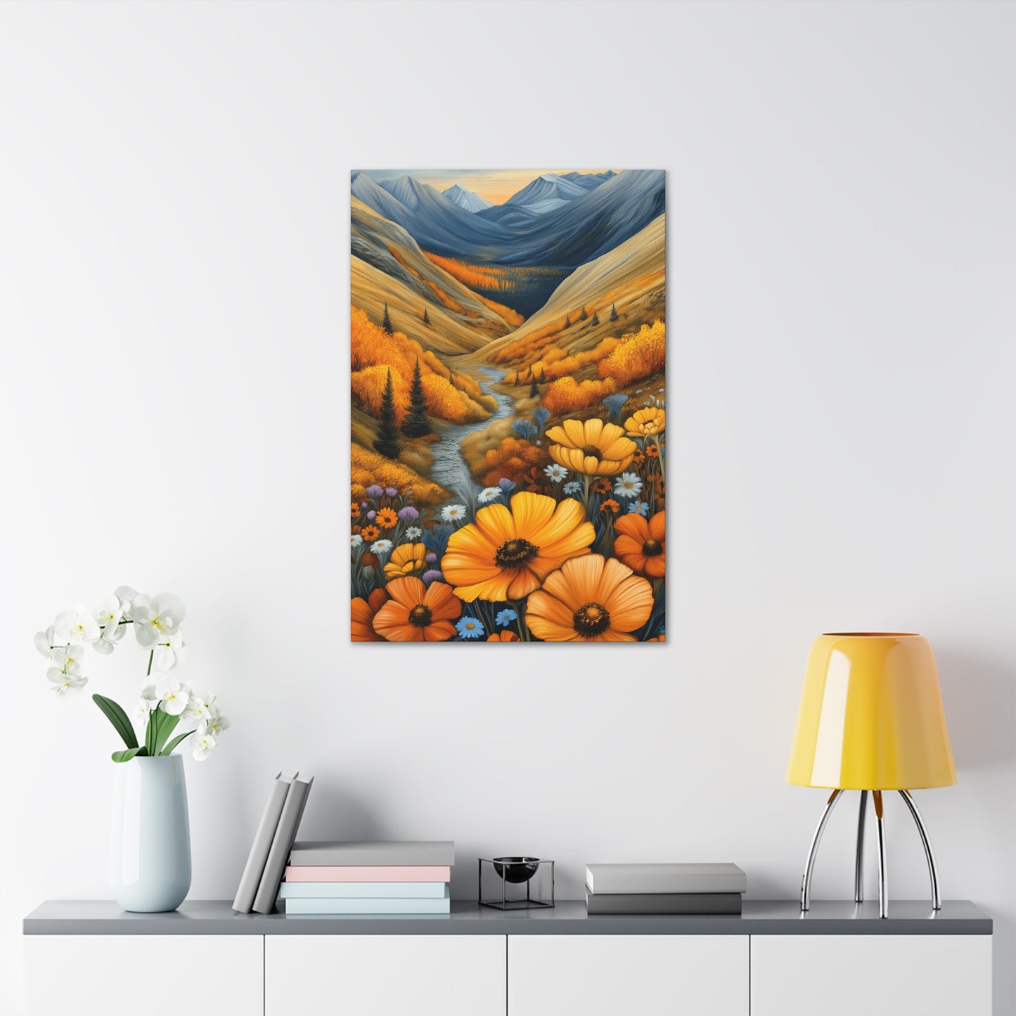 Canvas Gallery Wraps - Rocky Mountain Valley #2