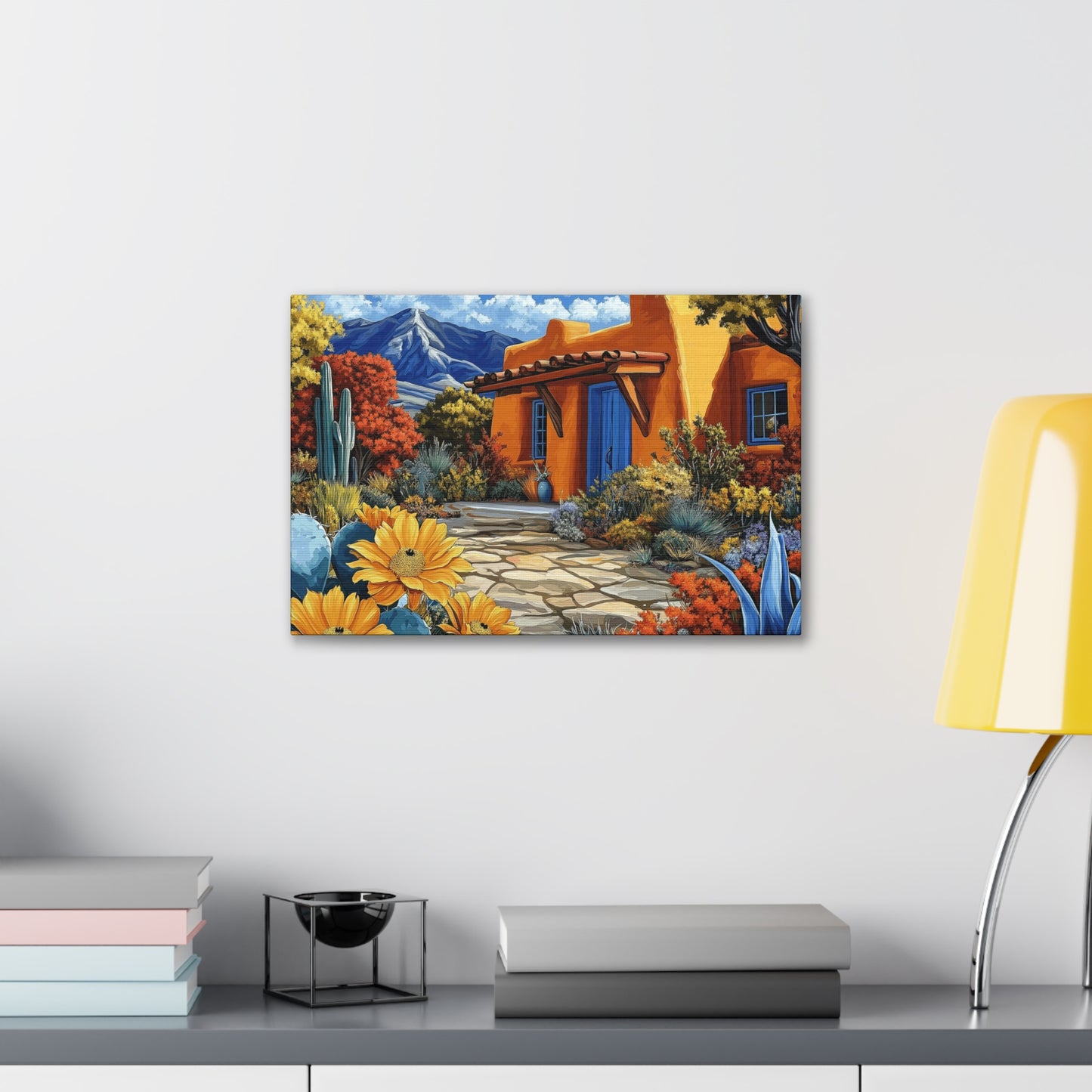 Canvas Gallery Wraps - New Mexico Echoes Casa 16 Wall Decor