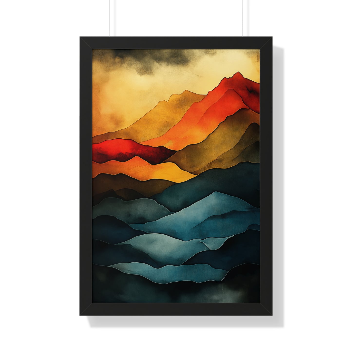 Vertical Poster - Bold Vision Colorado Rocky Mountains