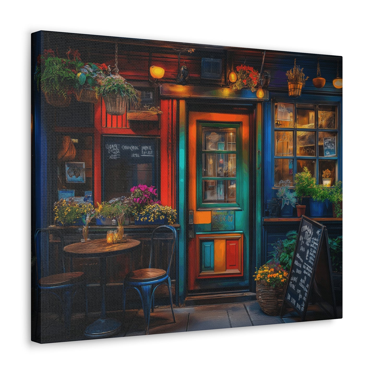 Canvas Wrap Still Open Wall Art