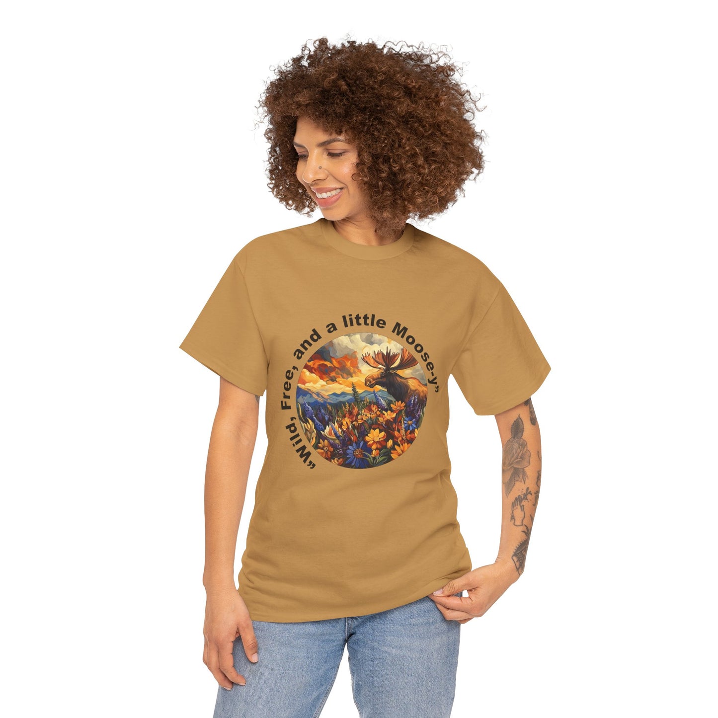 Wild and Free Moose T-Shirt