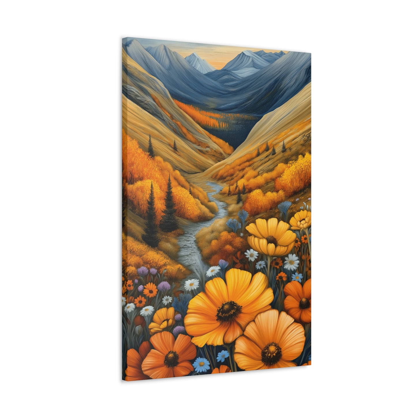 Canvas Gallery Wraps - Rocky Mountain Valley #2