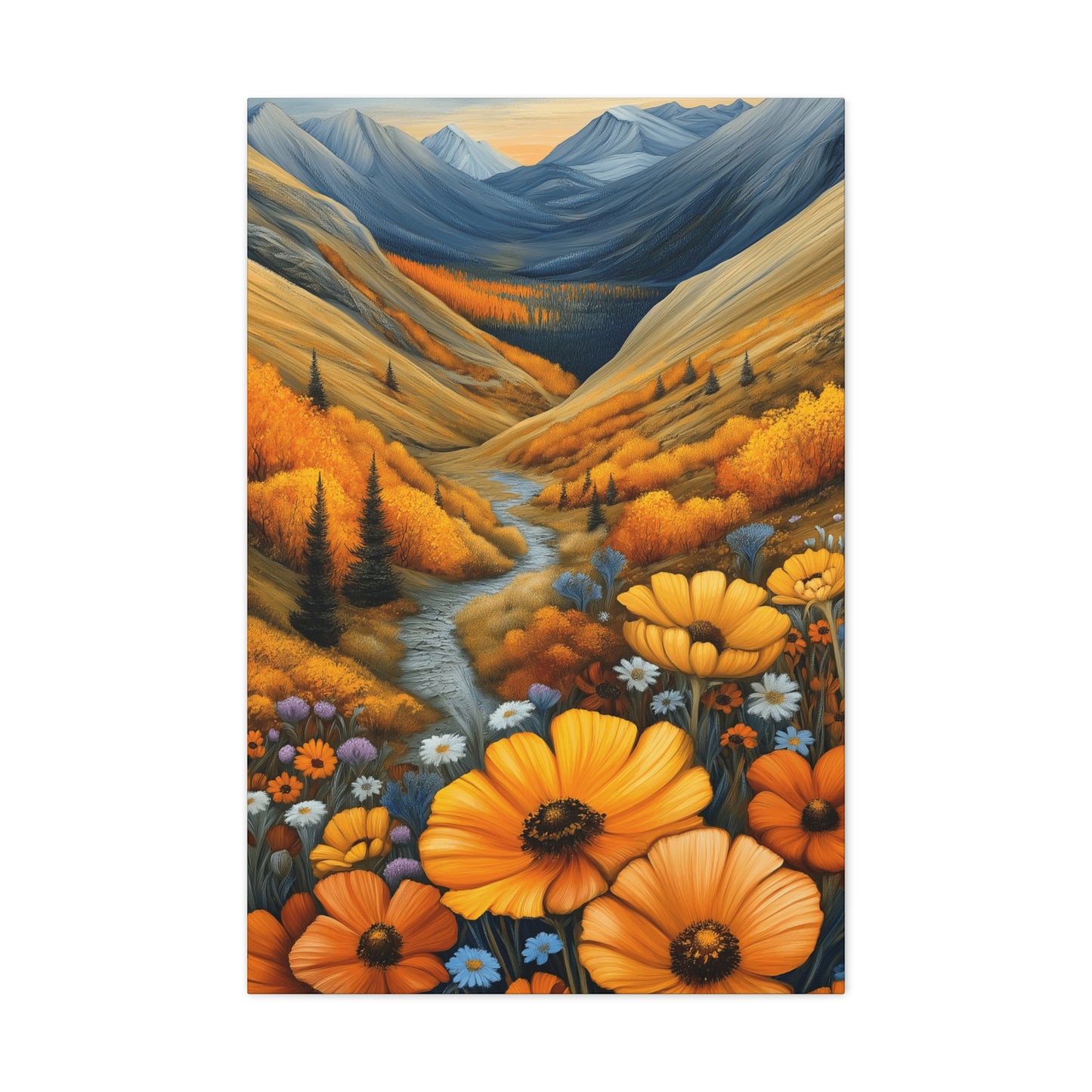 Canvas Gallery Wraps - Rocky Mountain Valley #2