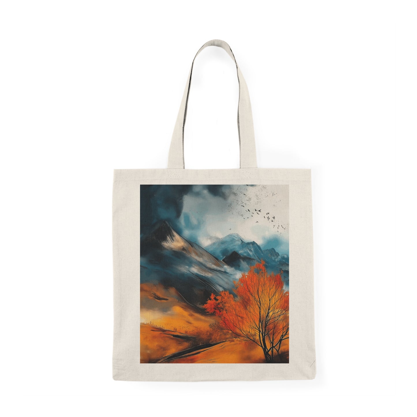 Colorado Mountains Natural Tote Bag