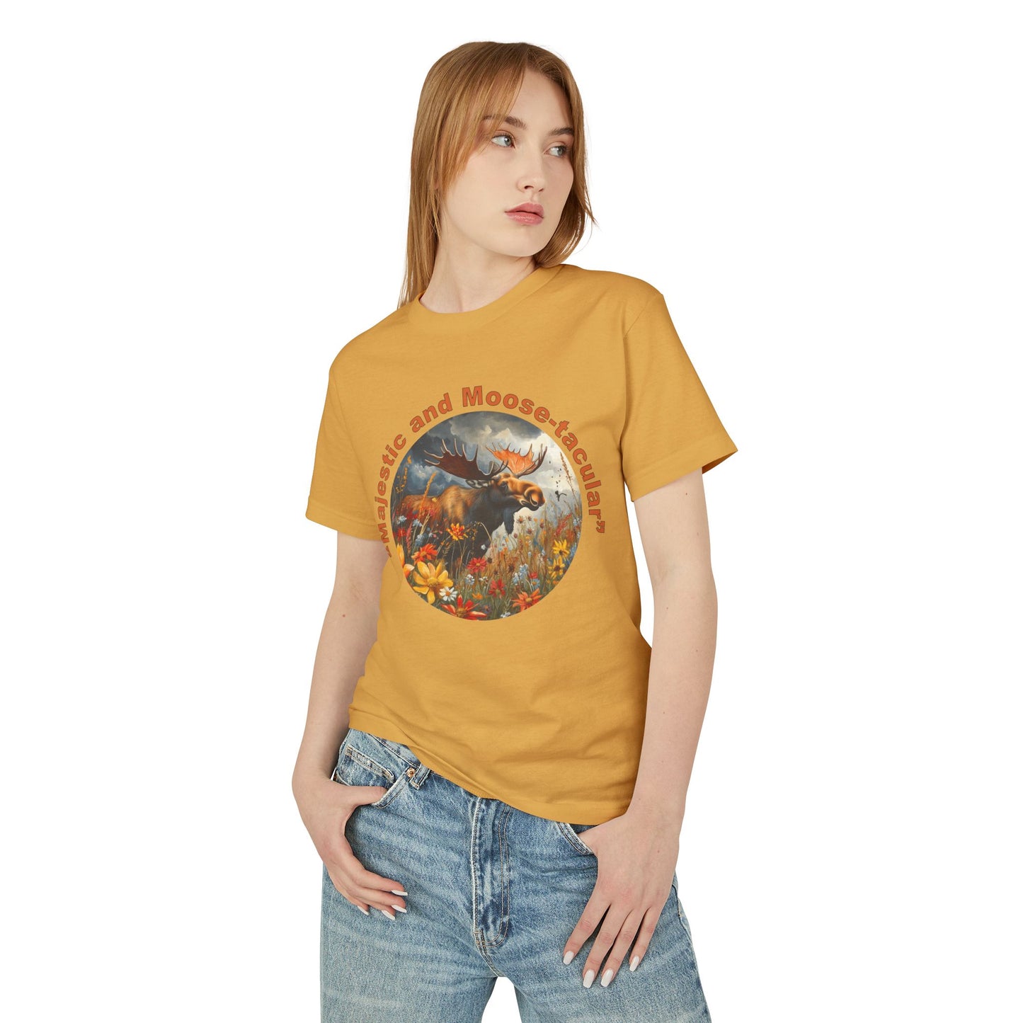 Moose Unisex Tee - Majestic Moose Design