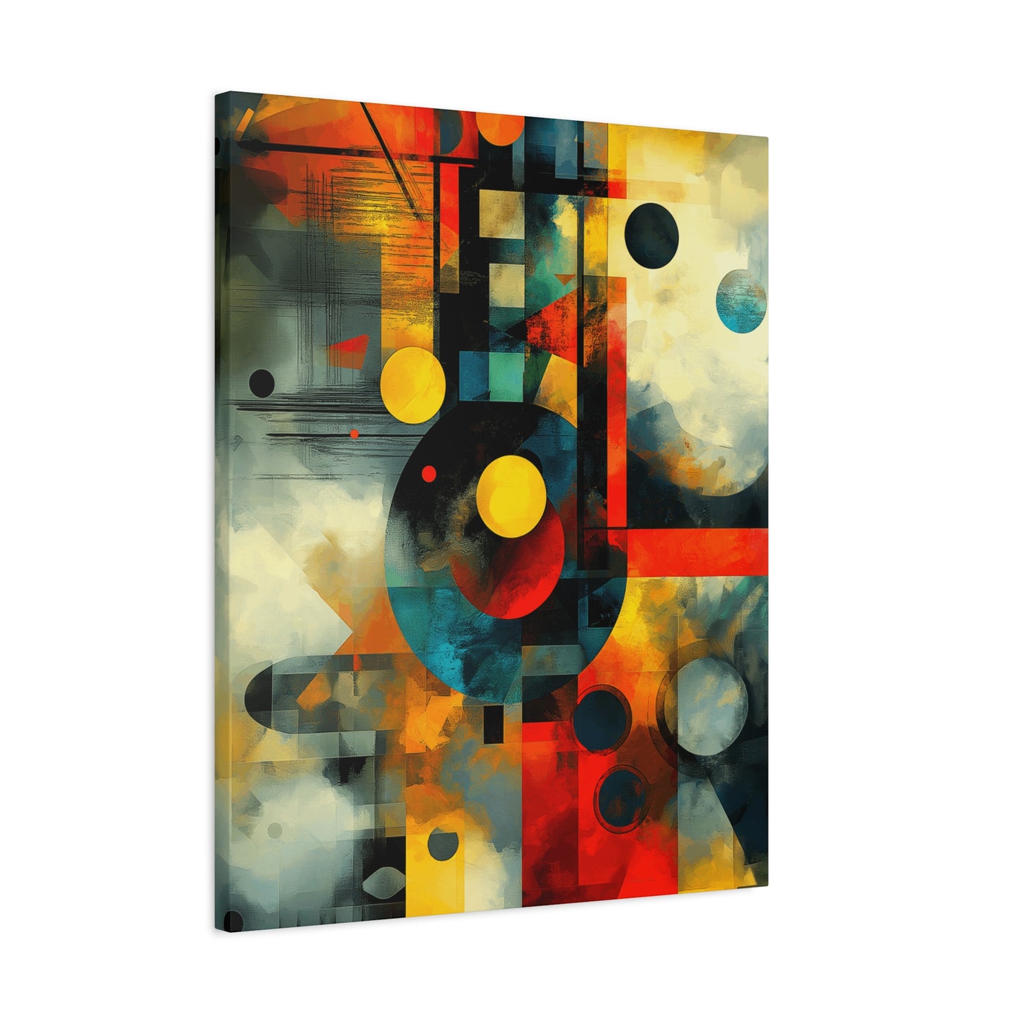 Modern Abstract Wall Art – Matte Canvas, Stretched 1.25"