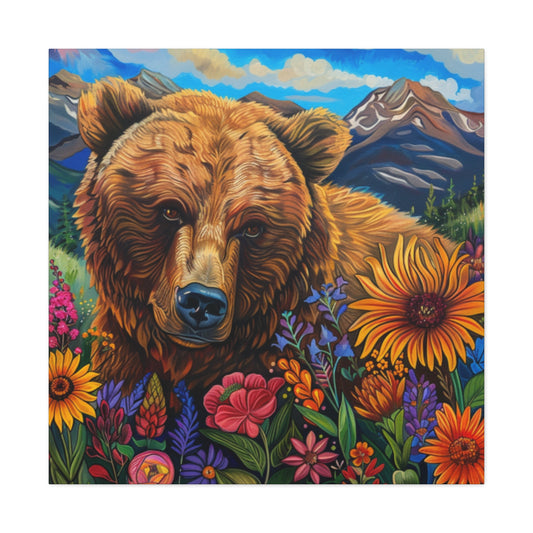 Brown Bear Canvas Gallery Wraps