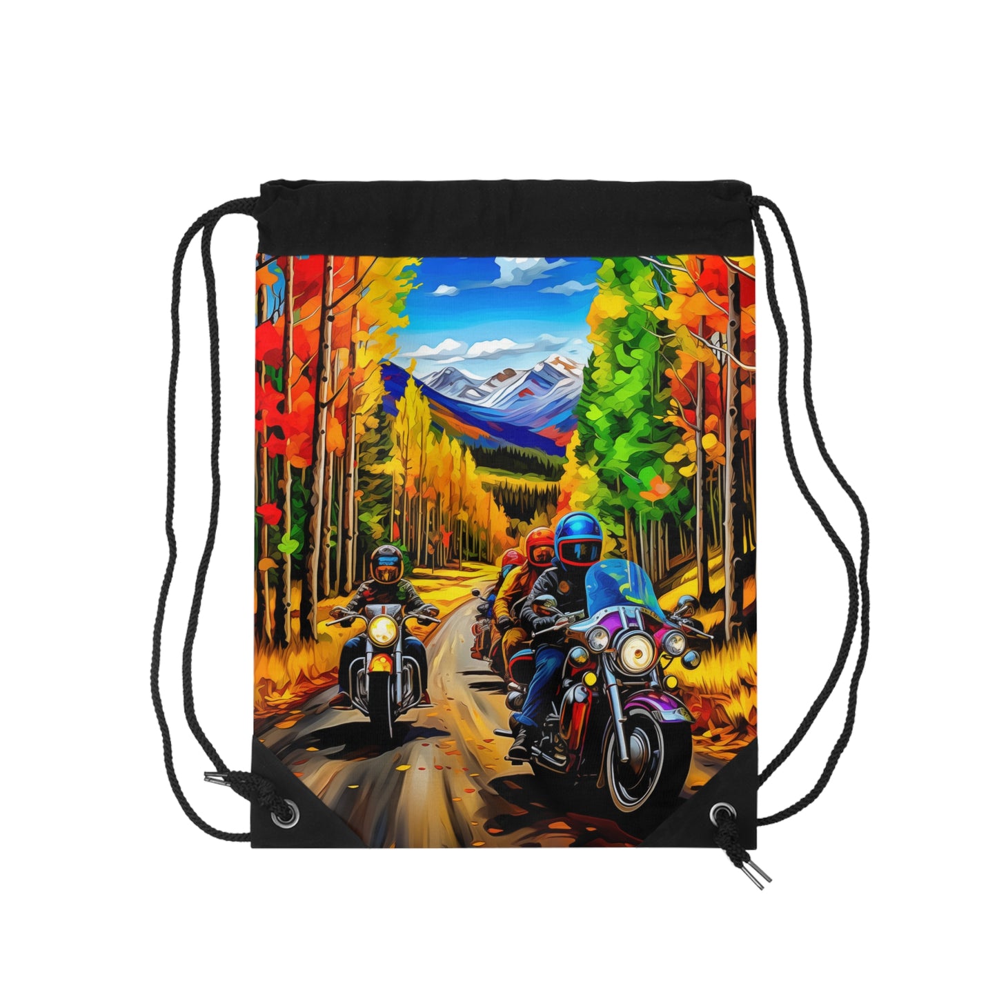 MC Riders 2 Drawstring Bag