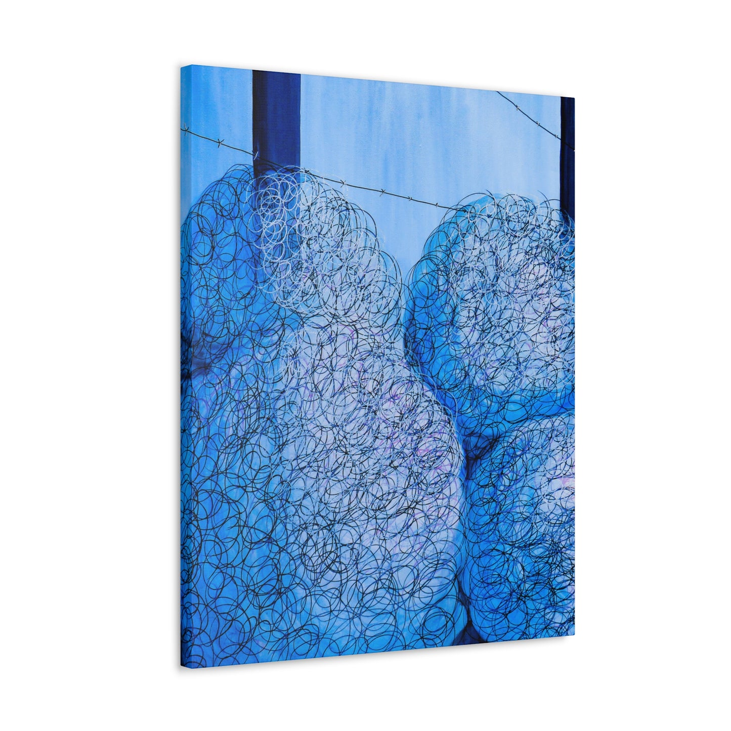 Blue Tumbleweed Canvas Gallery Wraps