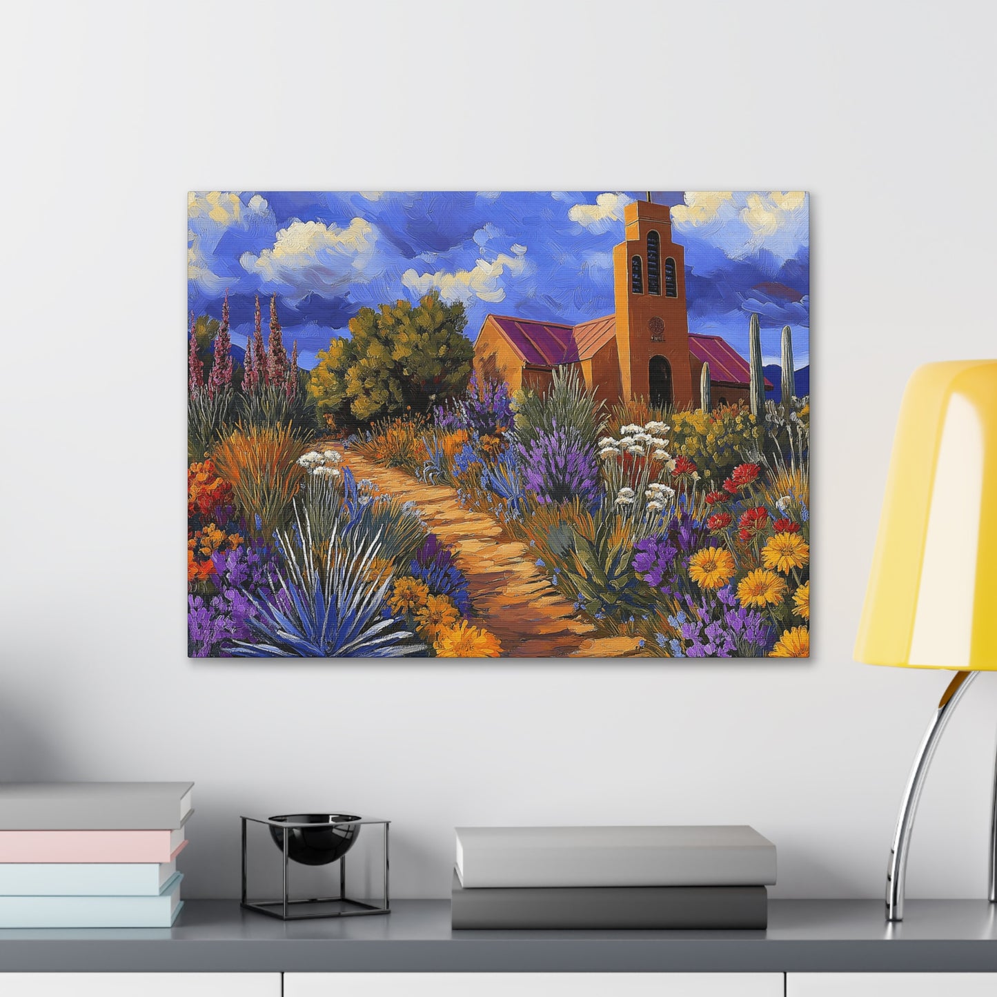 Canvas Prints - Abundance of Colorful Blooms Wall Art