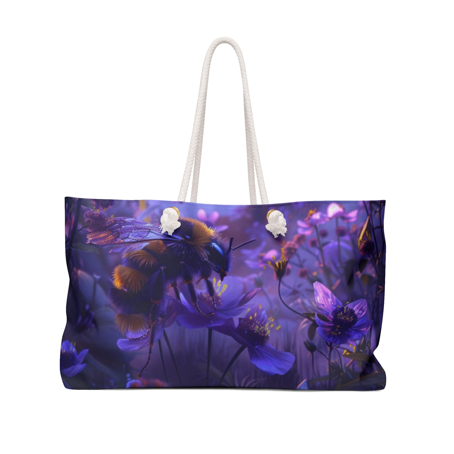 Purple Bee Weekender Bag