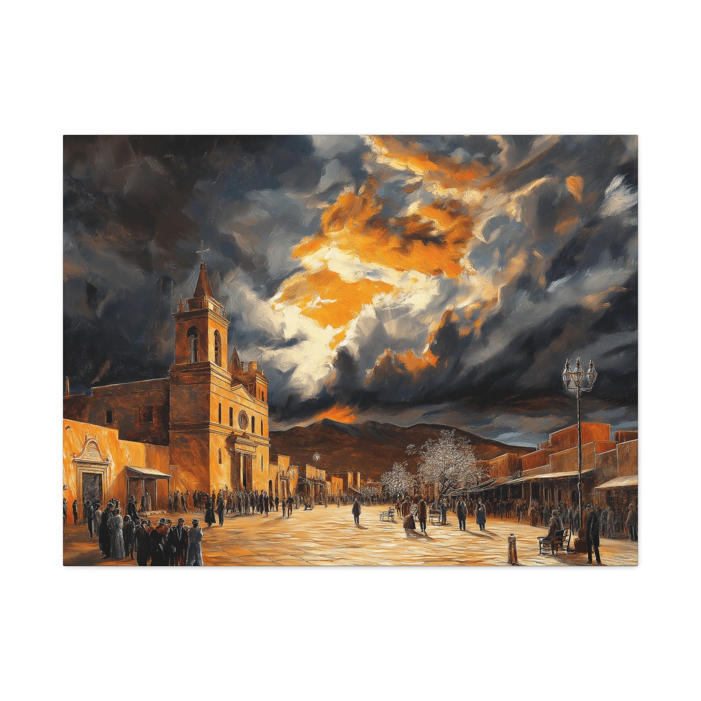 Canvas Prints - Under Dark Skies