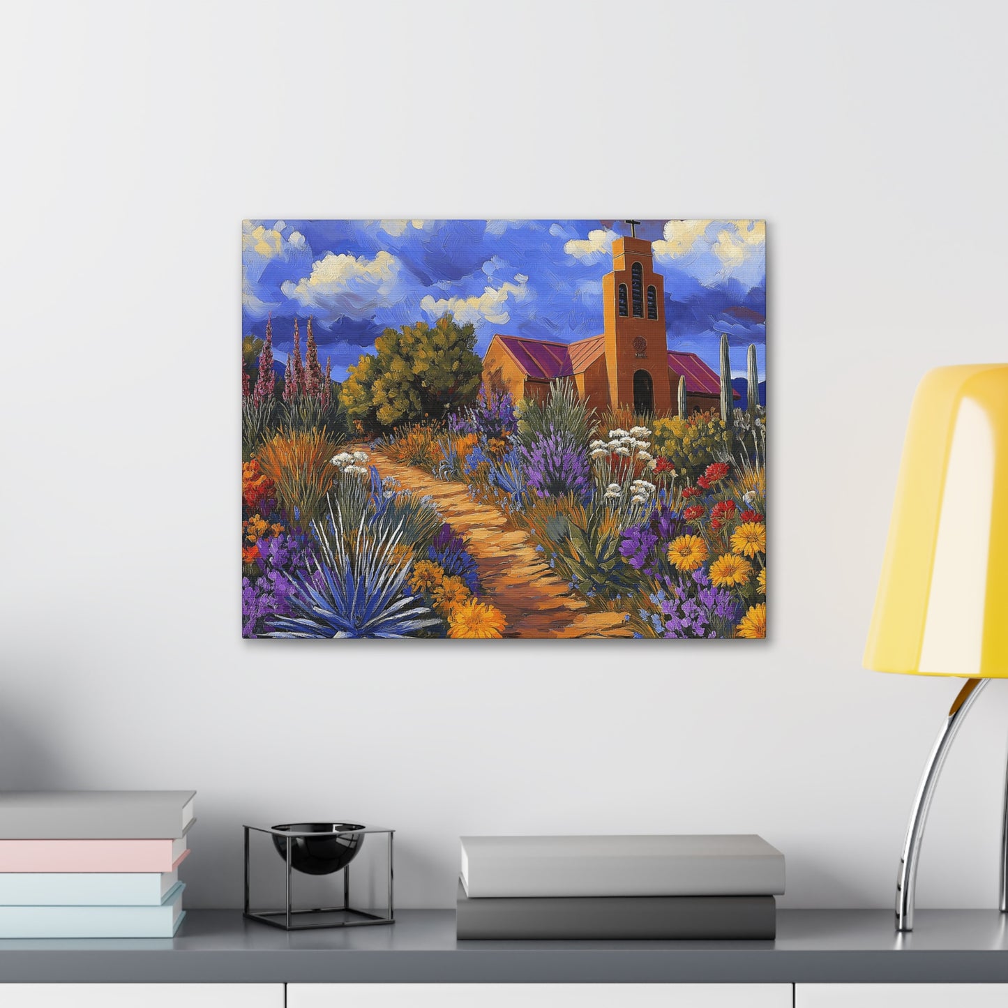 Canvas Prints - Abundance of Colorful Blooms Wall Art