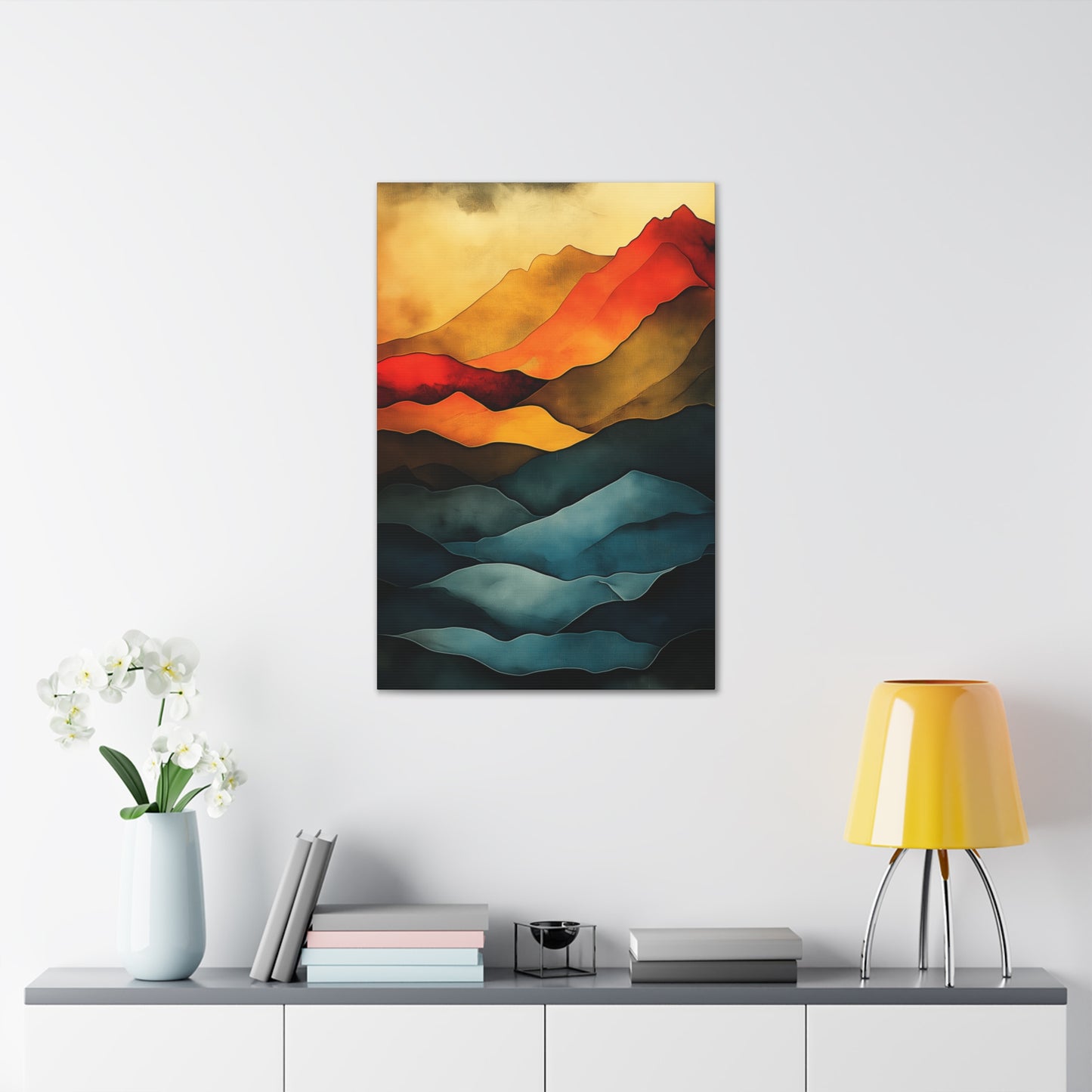 Canvas Prints Bold Expression Mountains