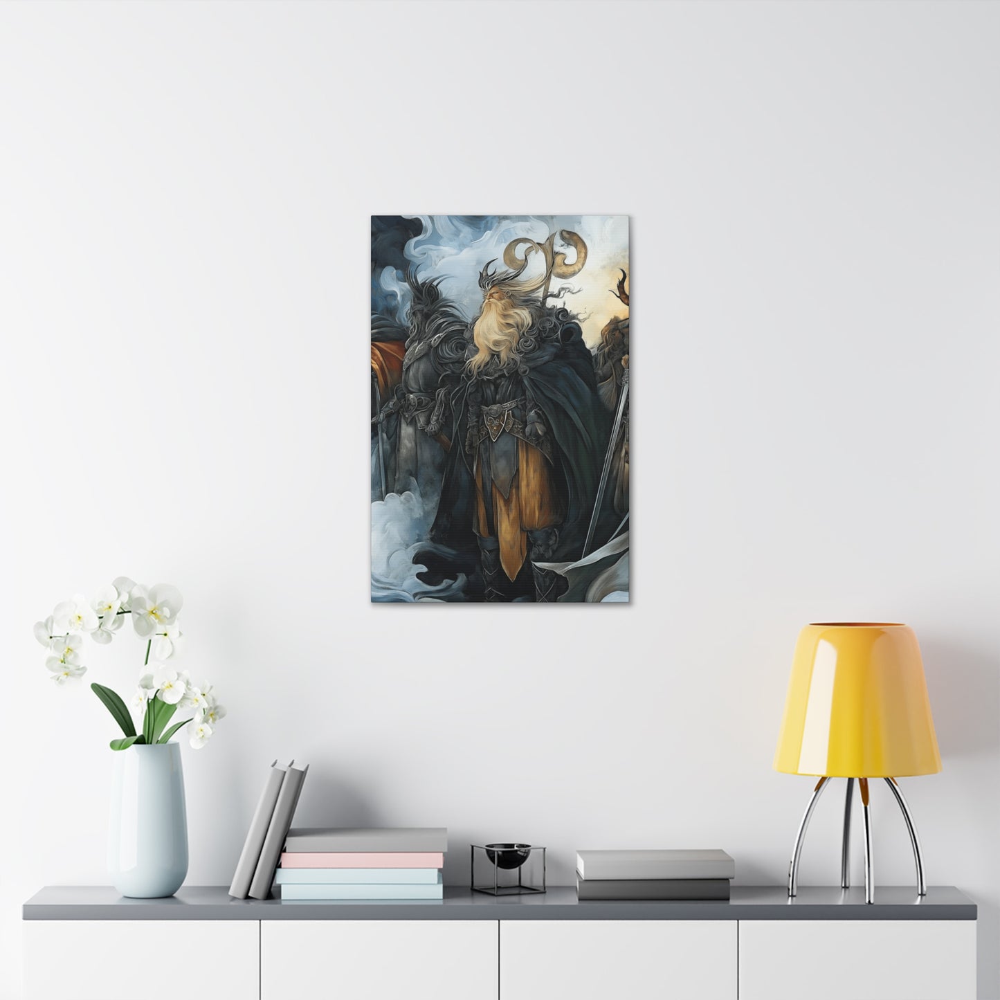 Canvas Wrap Warrior Leader Wall Art