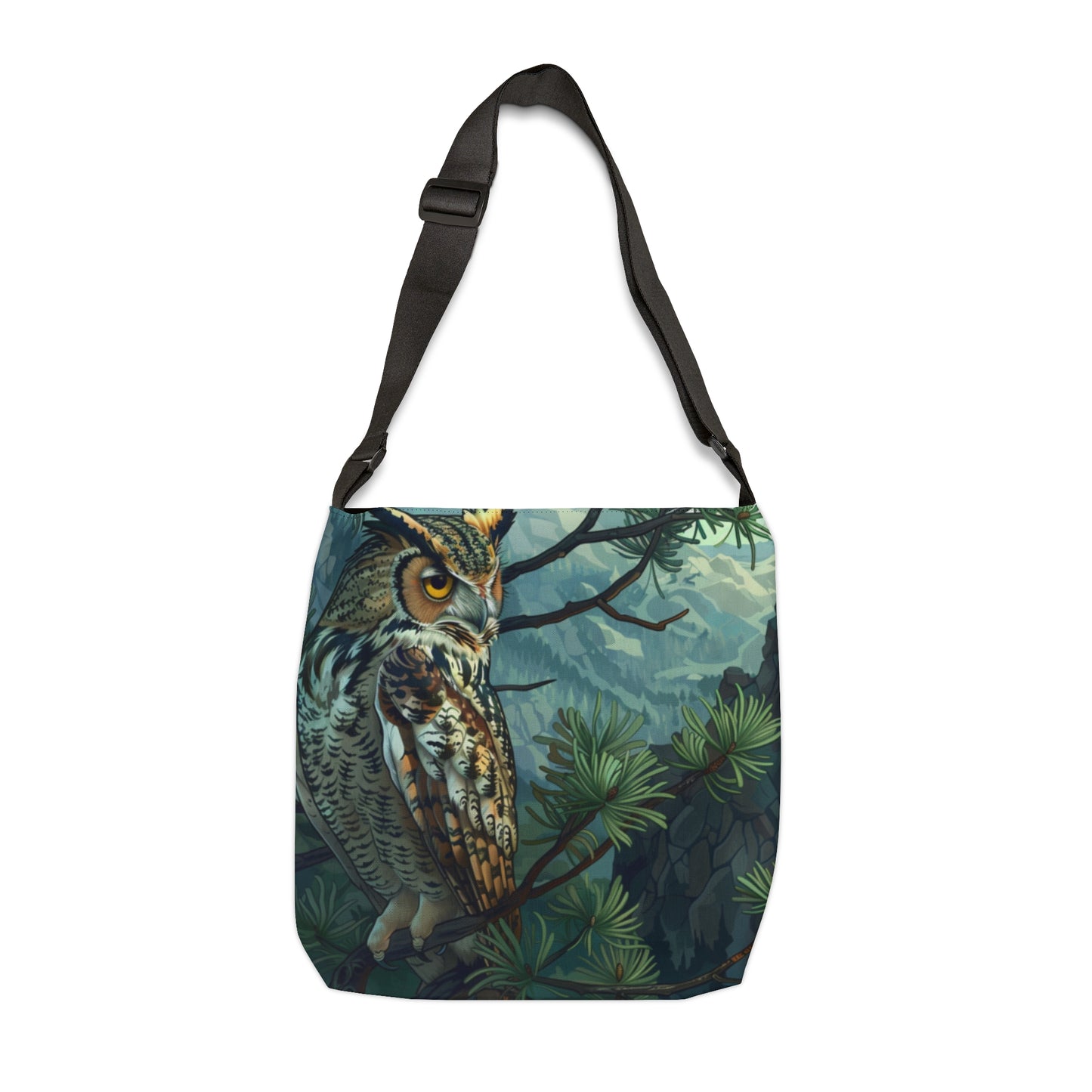 Owl 1 Adjustable Tote Bag