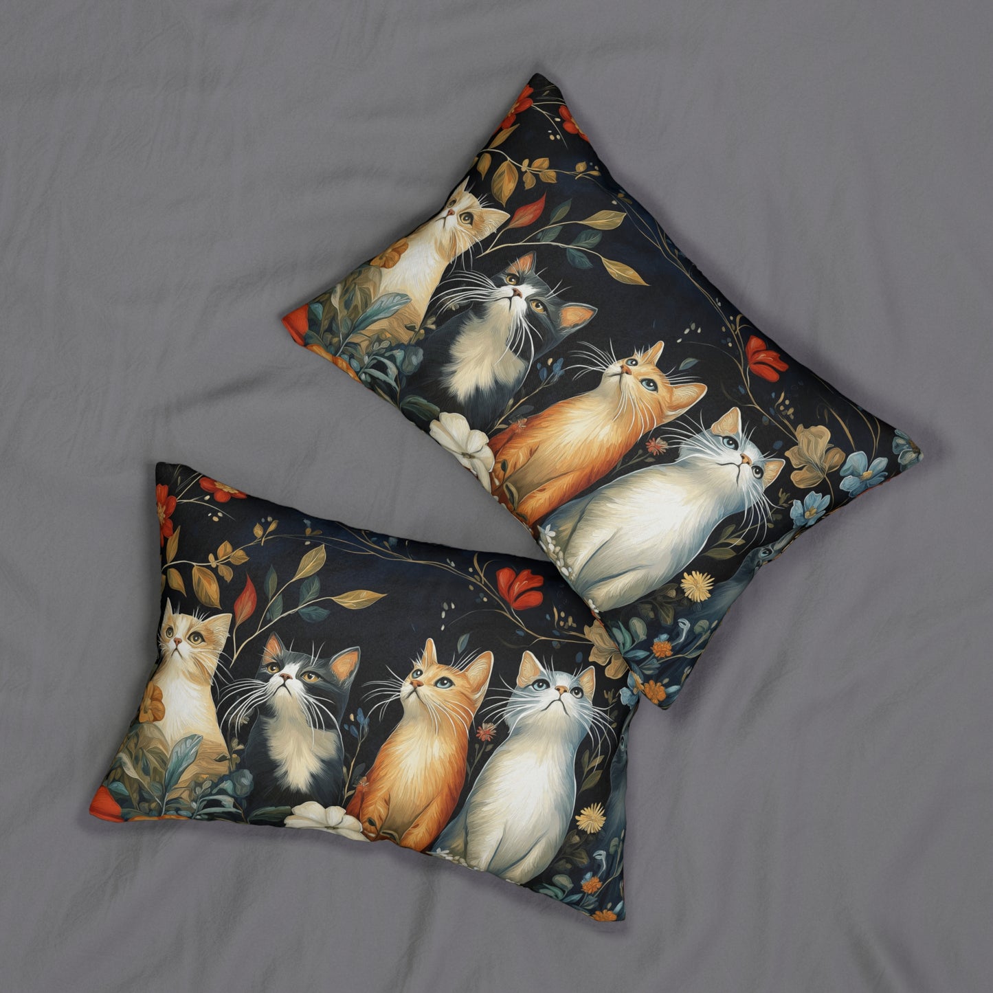 Cats Lumbar Pillow