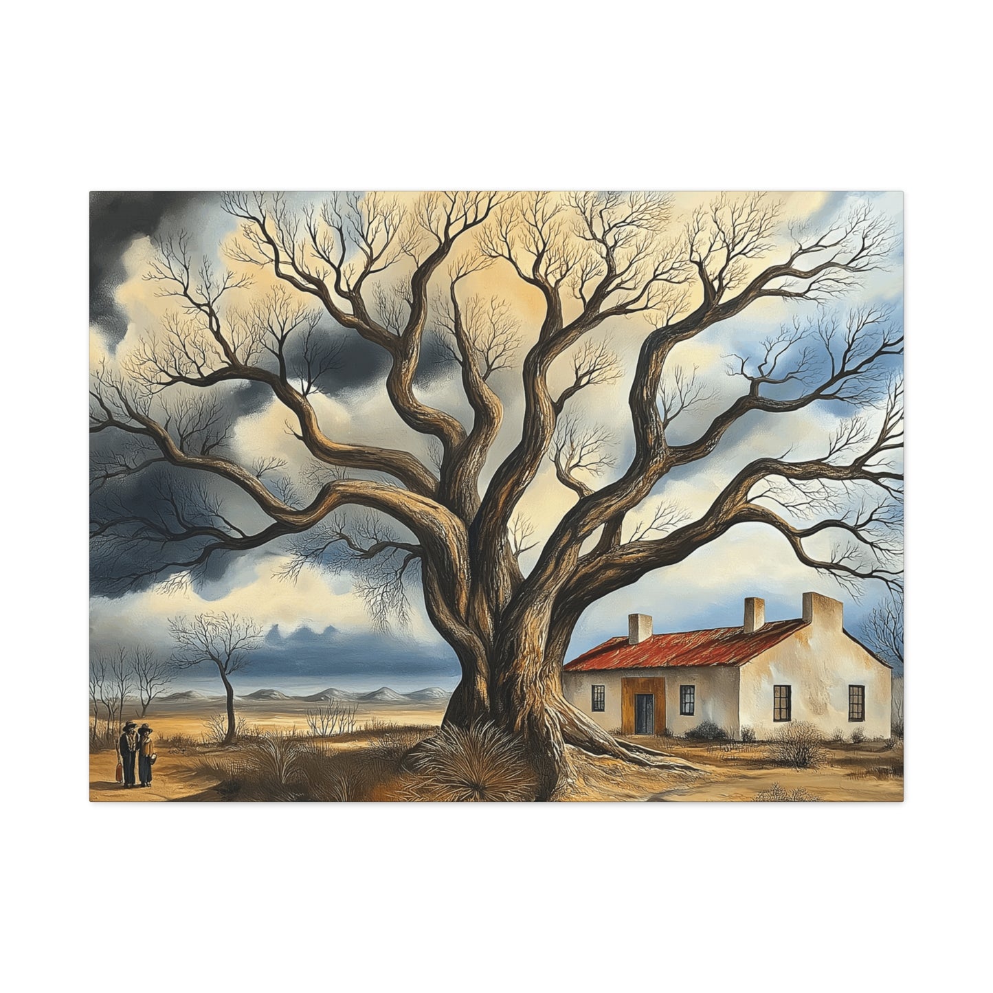 Canvas Gallery Wraps Clovis Tree #2